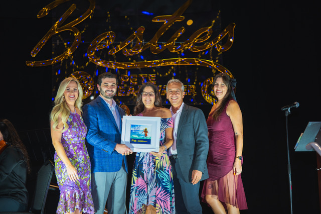 Photo of the iTrip St. Pete Beach team receiving their 2026 Best Property Managers Of St. Pete-Clearwater Award