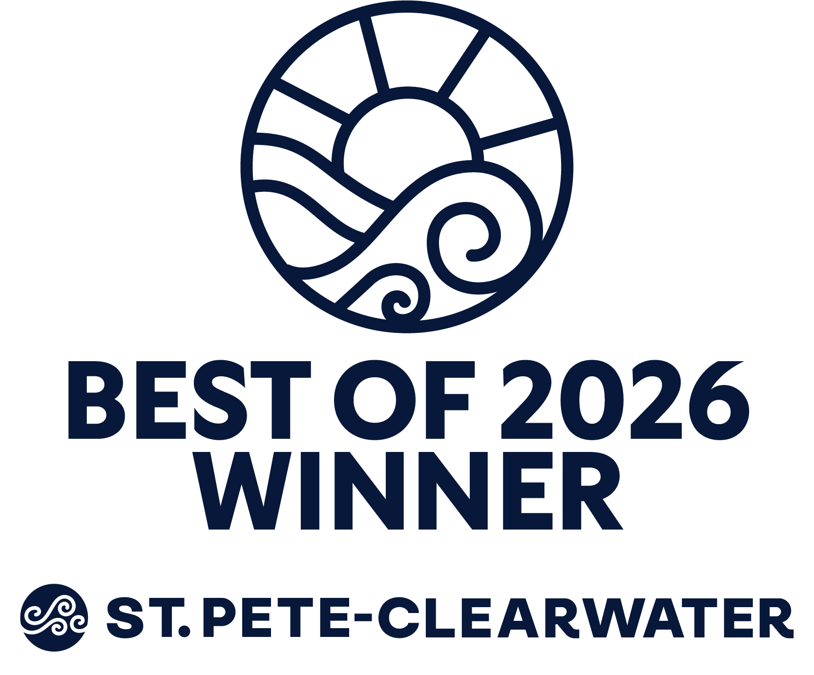 Best Of St. Pete-Clearwater 2026 badge